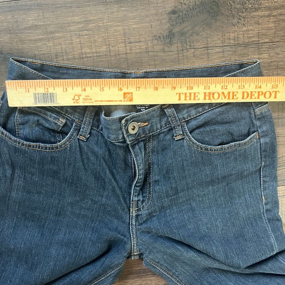 Calvin Klein Jeans Women's 6 Modern Flare Stretch Mid Rise Blue Medium Wash - Picture 5 of 9